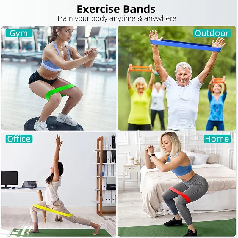 FlexBand Resistance Bands Set | Yoga, Fitness & Strength Training