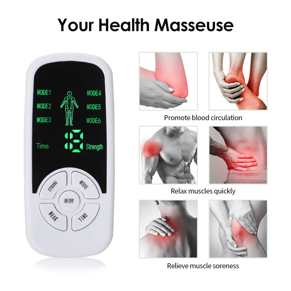 ProRelief TENS/EMS Muscle Stimulator | Drug-Free Pain Relief