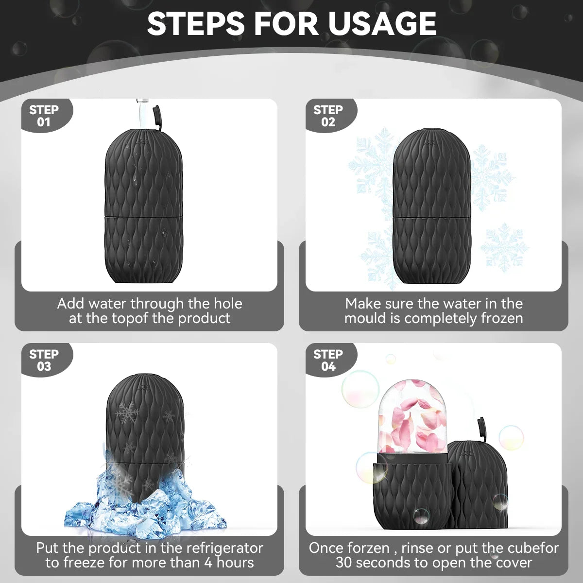IceGlow Face Roller | Pore-Minimizing Skin Recovery Tool