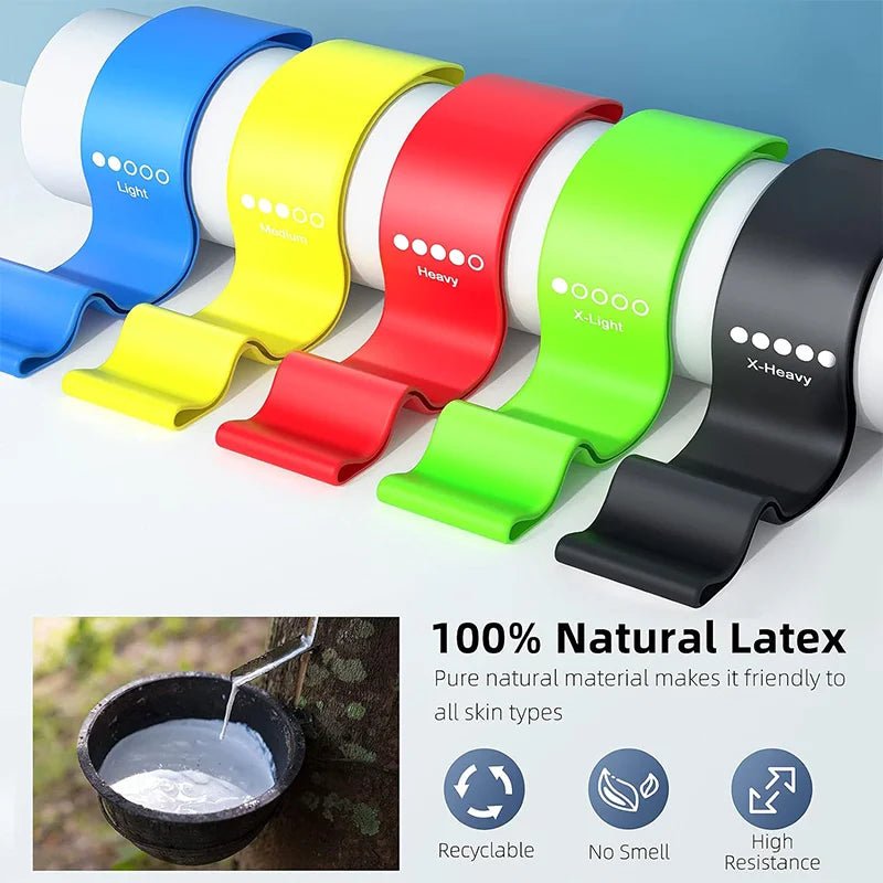 FlexBand Resistance Bands Set | Yoga, Fitness & Strength Training