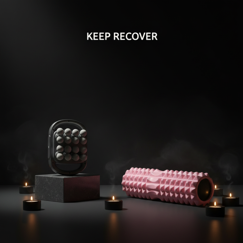 Kit Récupération Pro — Fascia Gun + Foam Roller