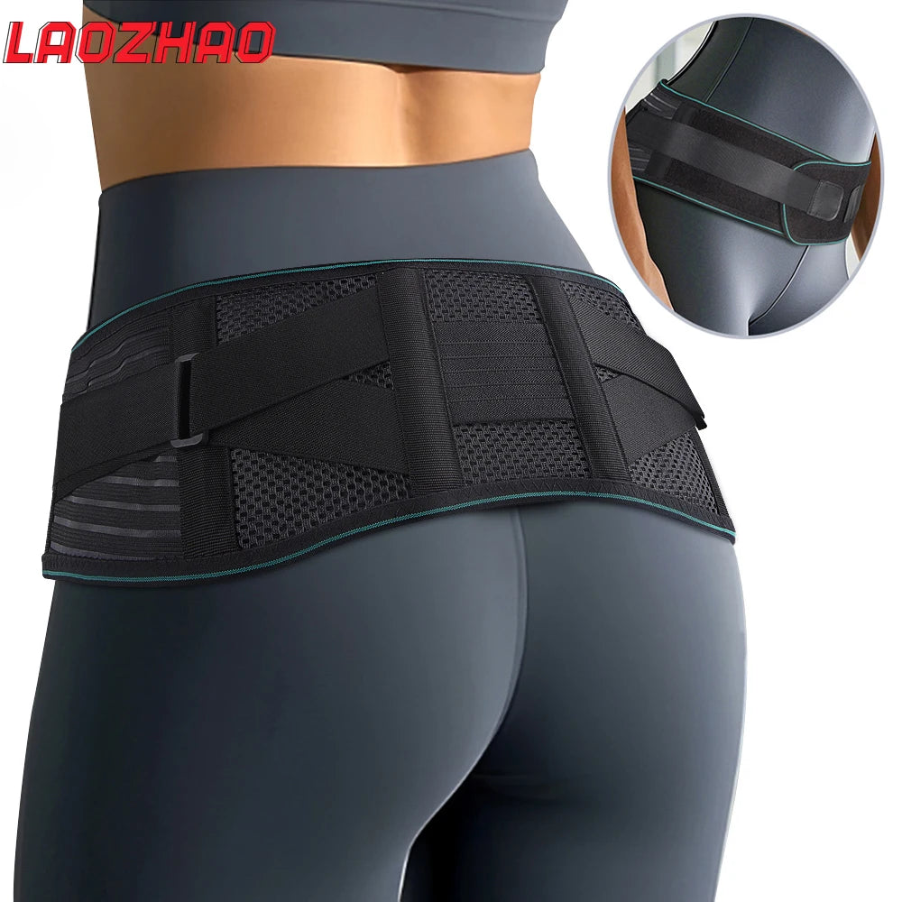 Lower Back Brace for Pain Relief | Lumbar Support Belt